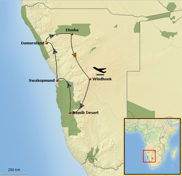 Namibia Exploration Safari  Made in Africa Tours and Safaris