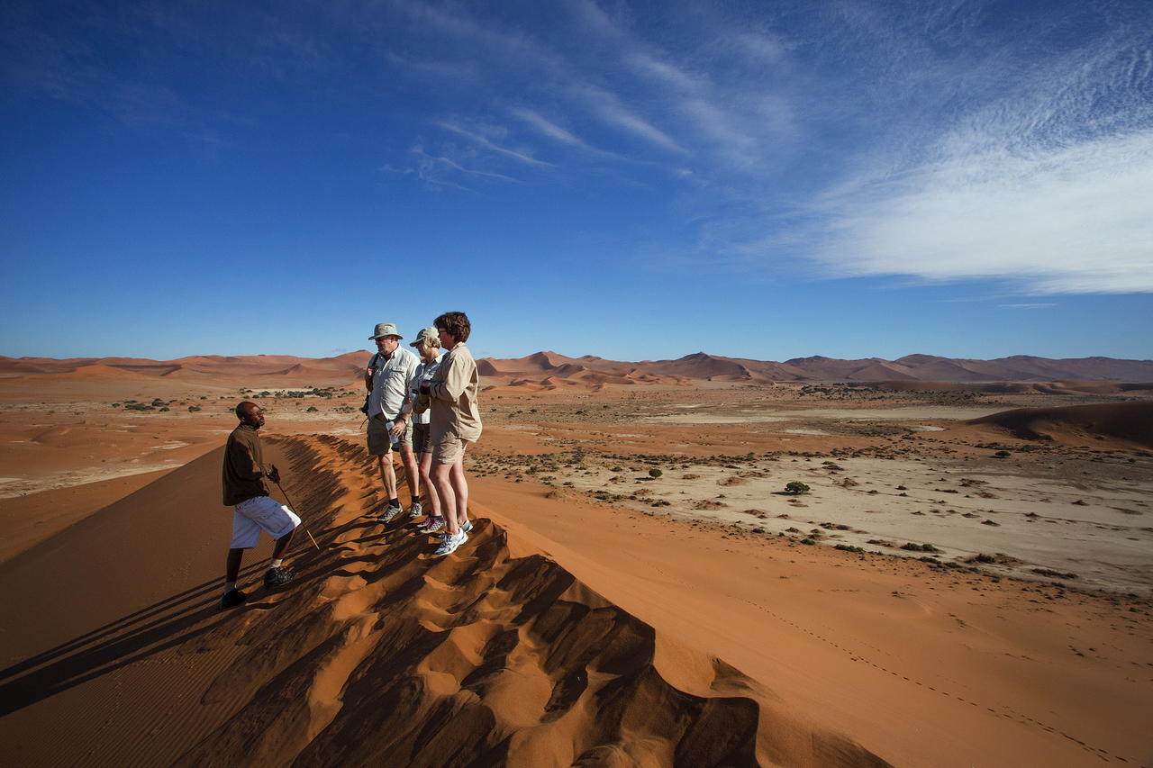 Dune Hike - Namibia Exploration