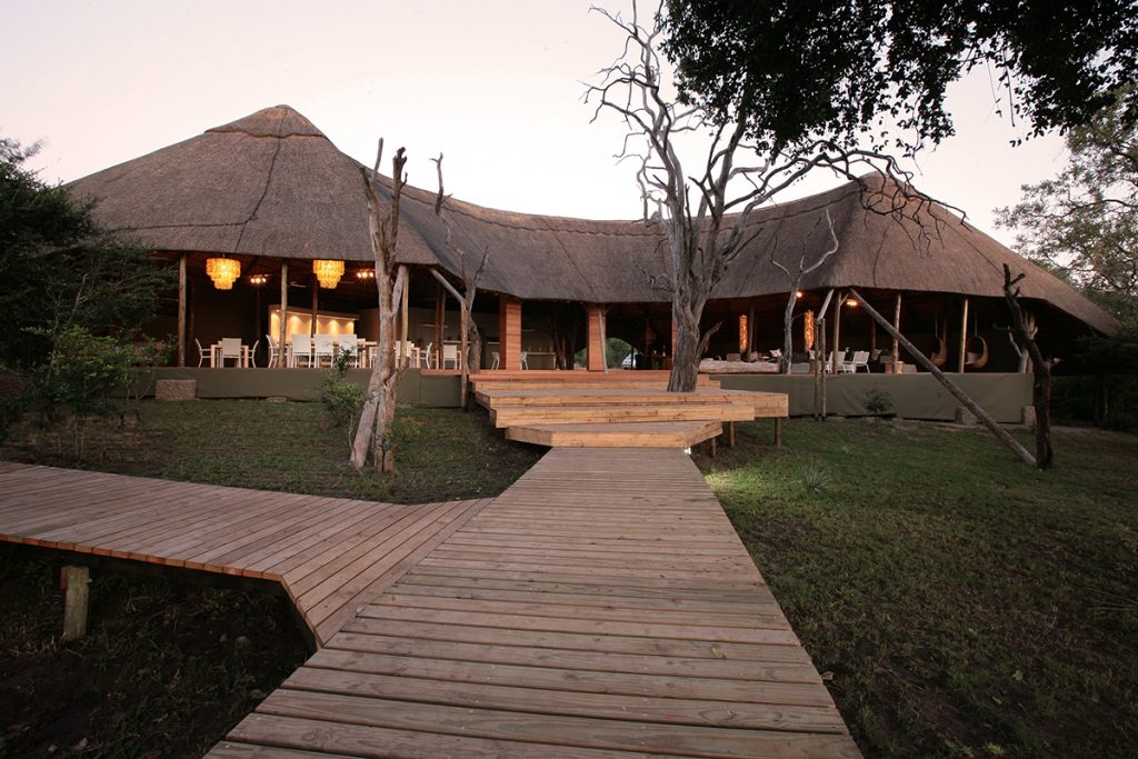 Made in Africa Tours & Safaris - Zimbabwe Luxury Yoga Safari - Vic Falls River Lodge Walkway