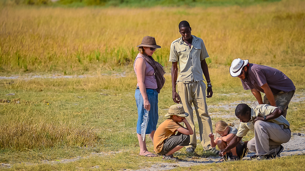 Botswana-Family-Adventure-Safari---Guided-Family-Bush-Walk
