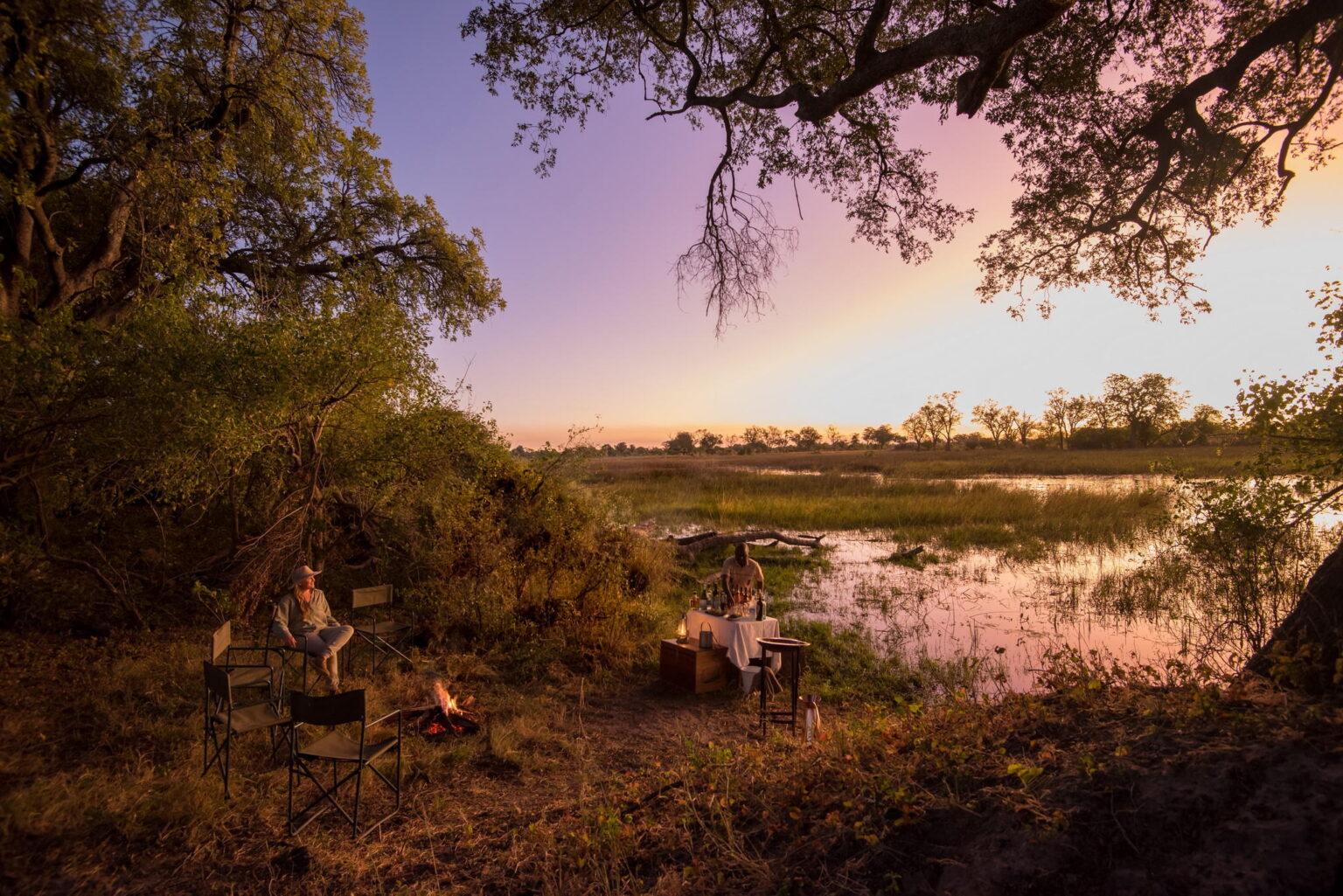 moremi delta safari dukes camp